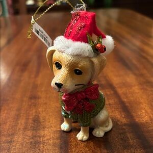 Dog Christmas Ornament- NWT